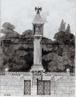 Projekt Kriegerdenkmal, Schweinfurt, 1893