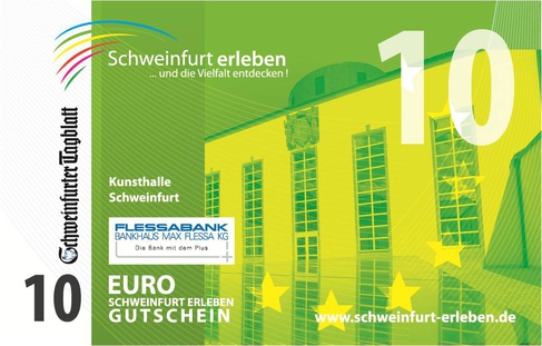Schweinfurt erleben 2011 - Geschenkgutschein (1)