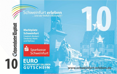 Schweinfurt erleben 2011 - Geschenkgutschein (2)