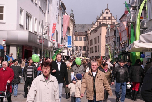 Schweinfurt erleben Shoppingszenen (3)