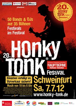 Honky Tonk 2012 Plakat
