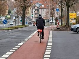 Zweite Fahrradstraße