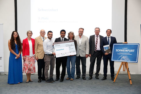 Stadt Schweinfurt gewinnt 3. Platz bei Kommune bewegt Welt