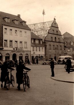 Roßmarkt Februar 1951, Bildarchiv Peter Hofmann